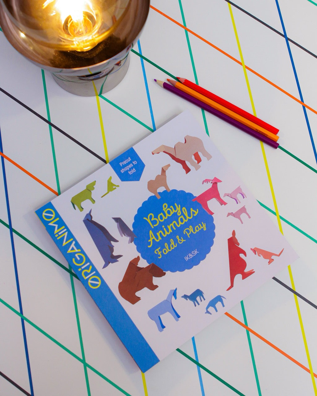 Origanimo: Animals Paper Folding Activity Book image 0