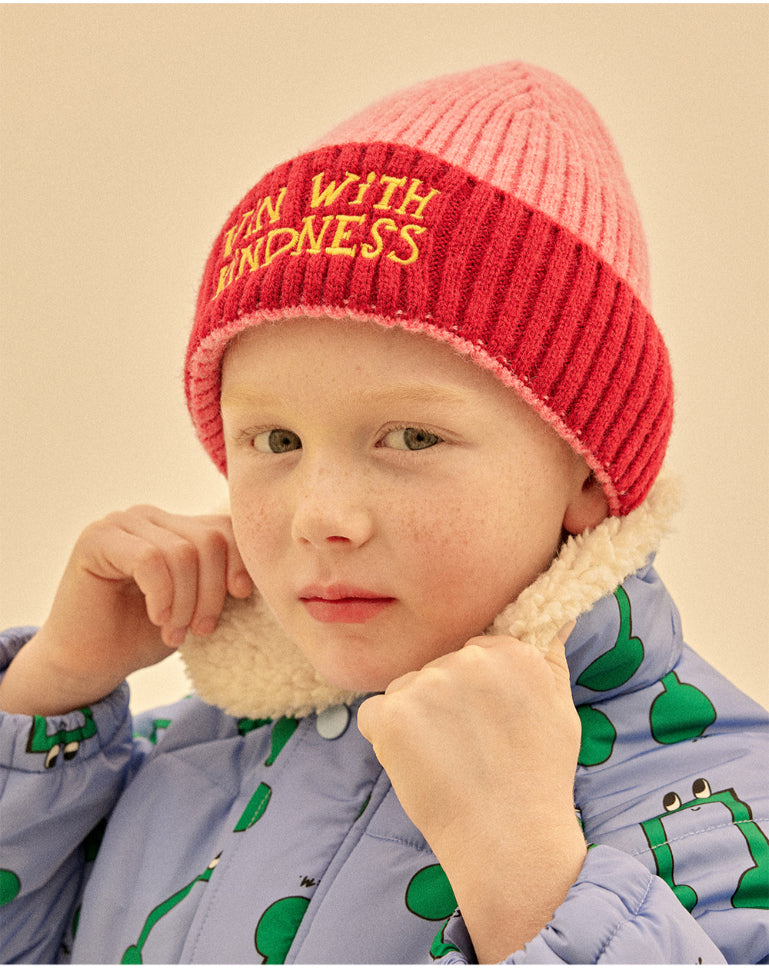 Kindness Beanie Pink image 3