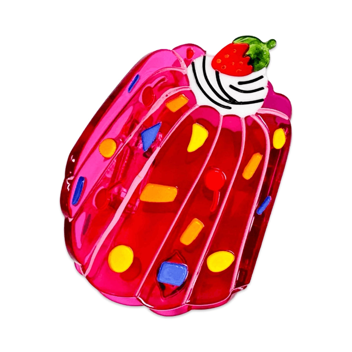 Midi Jello Hair Claw Clip image 0