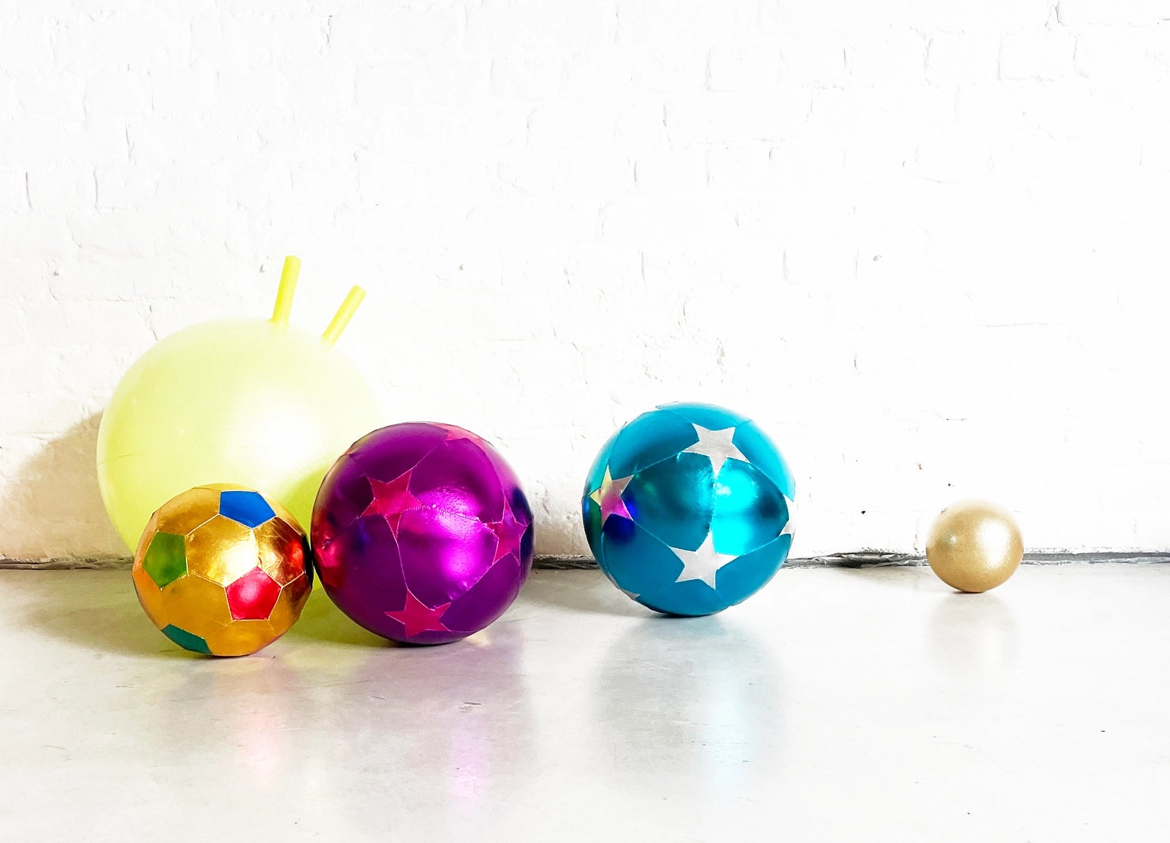Metallic Starry Ball | Multi Colour 30cm image 1