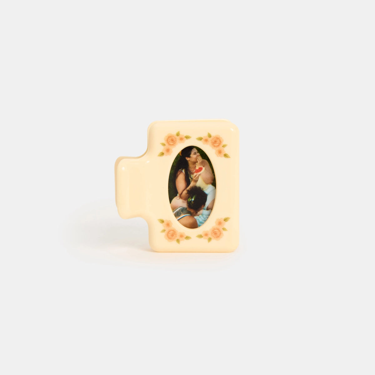 Frame Hair Claw in Rosette