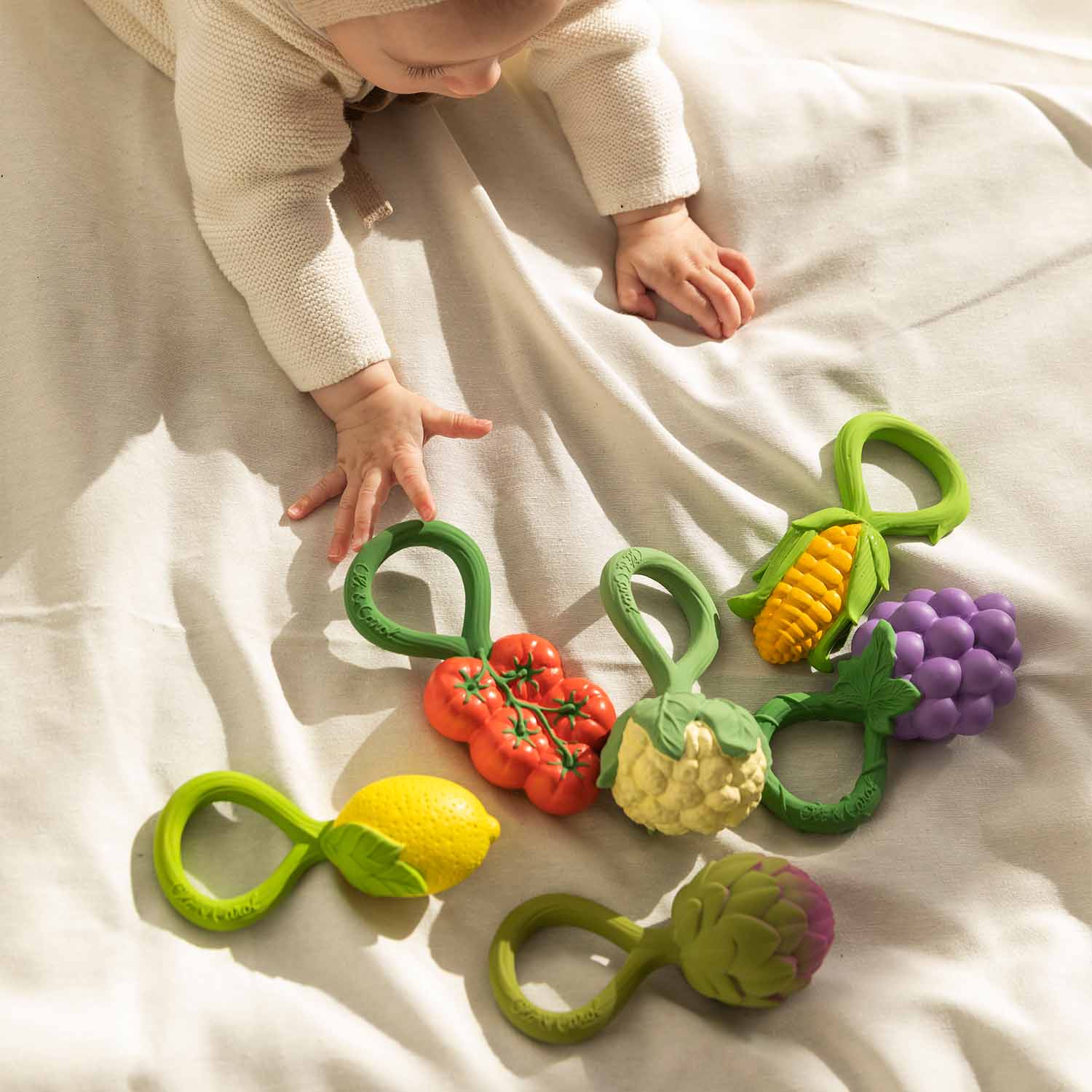 Artichoke Rattle Teething Toy image 4