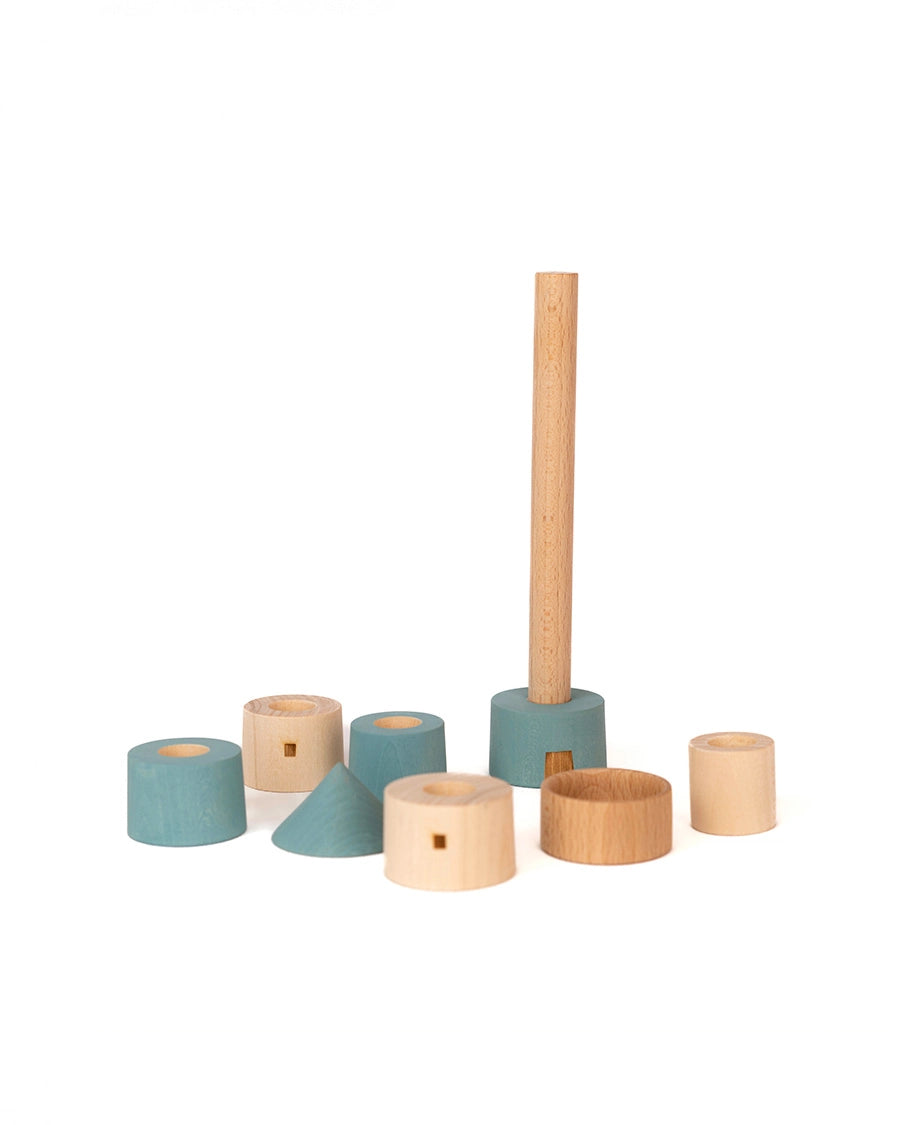 Wooden Lighthouse Stackable