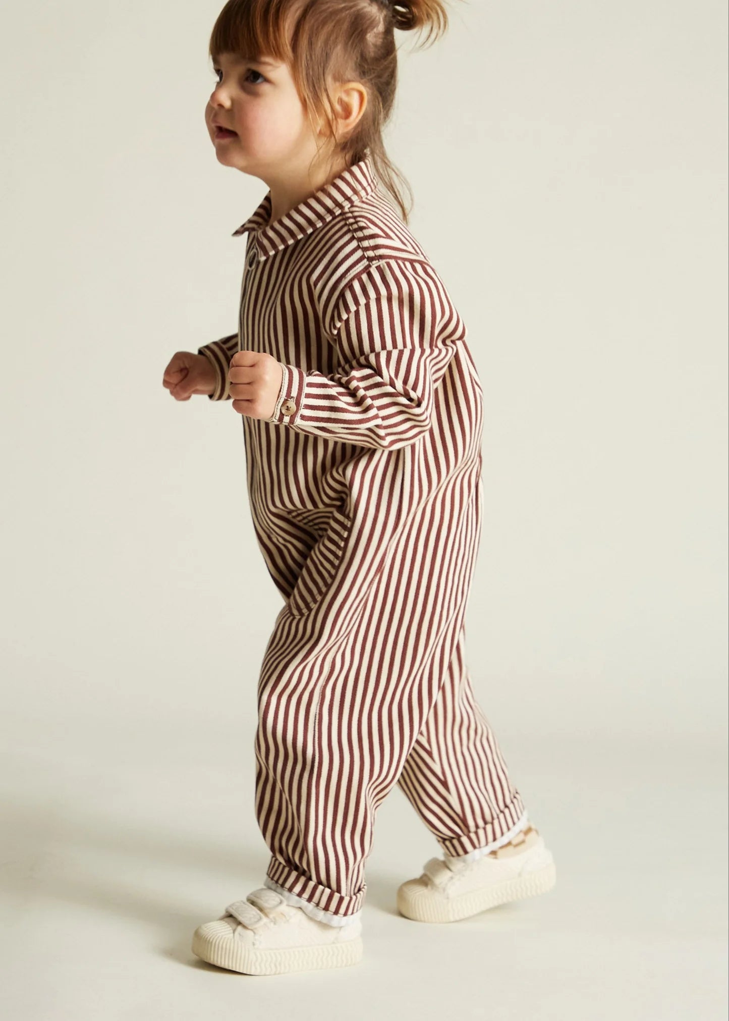 Syd Maroon Stripe Boilersuit image 6