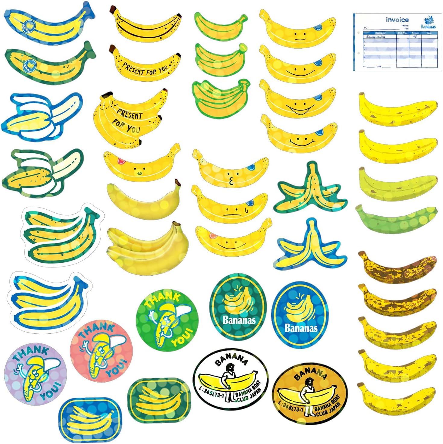 Mini Banana Stickers image 1