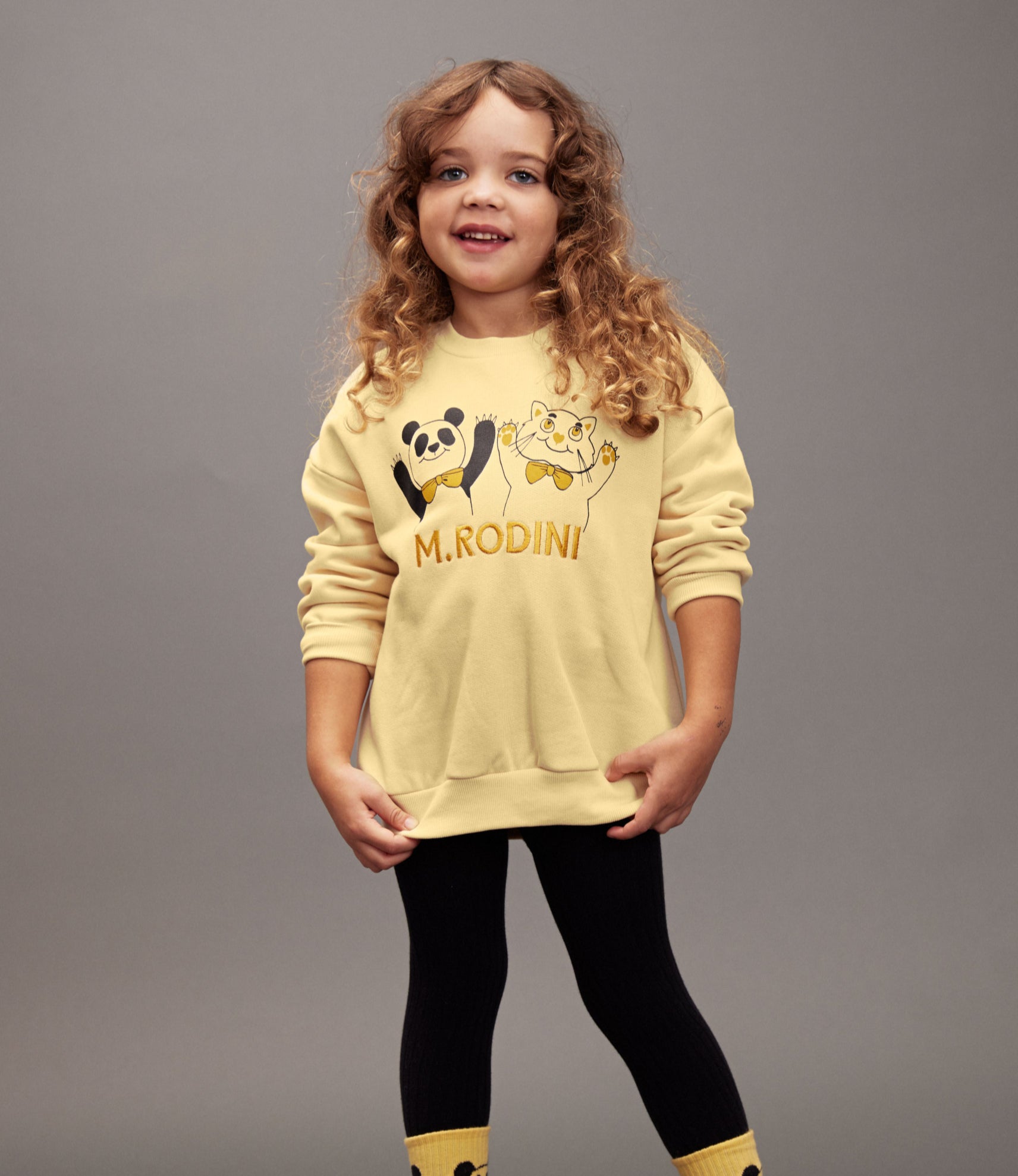 Panda & Cat Sweatshirt image 1