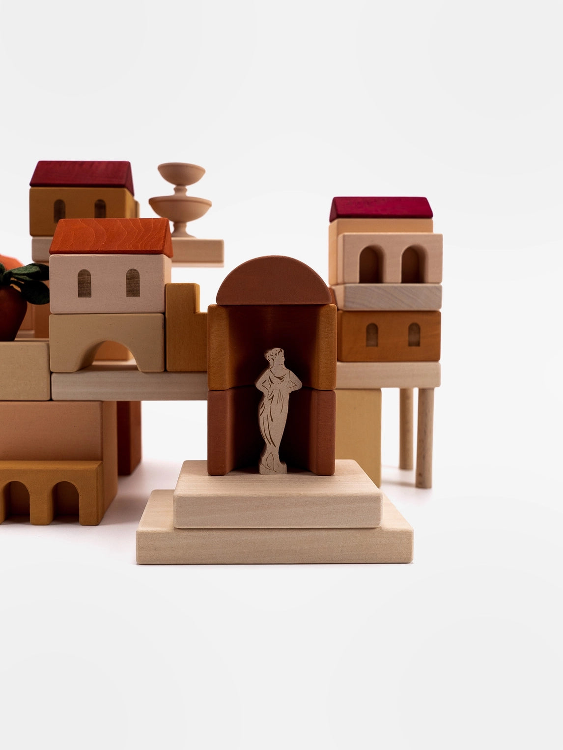 Italian Courtyard Wooden Blocks image 1