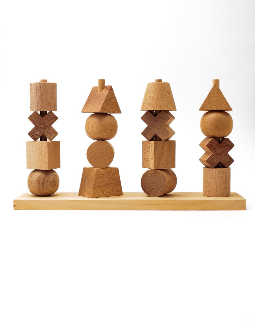 Wooden Stacking Toy Xl Montessori image 0