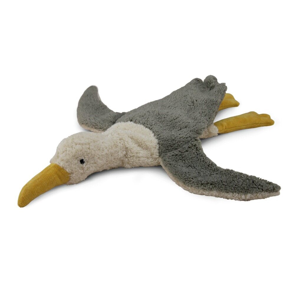 Small Warming Cushion Cuddly Seagull Organic Cotton
