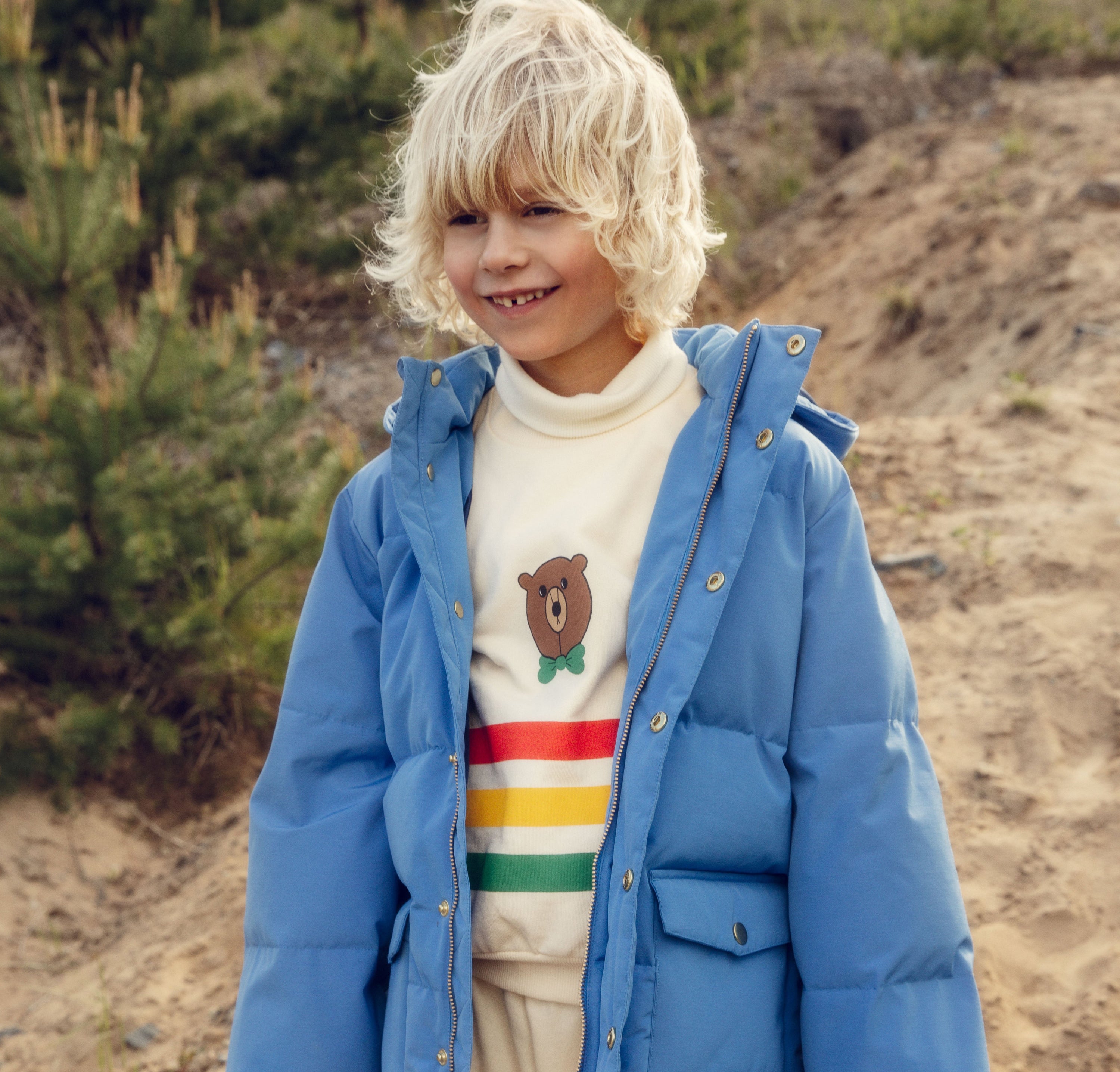 Bear Stripe Sweatshirt image 7