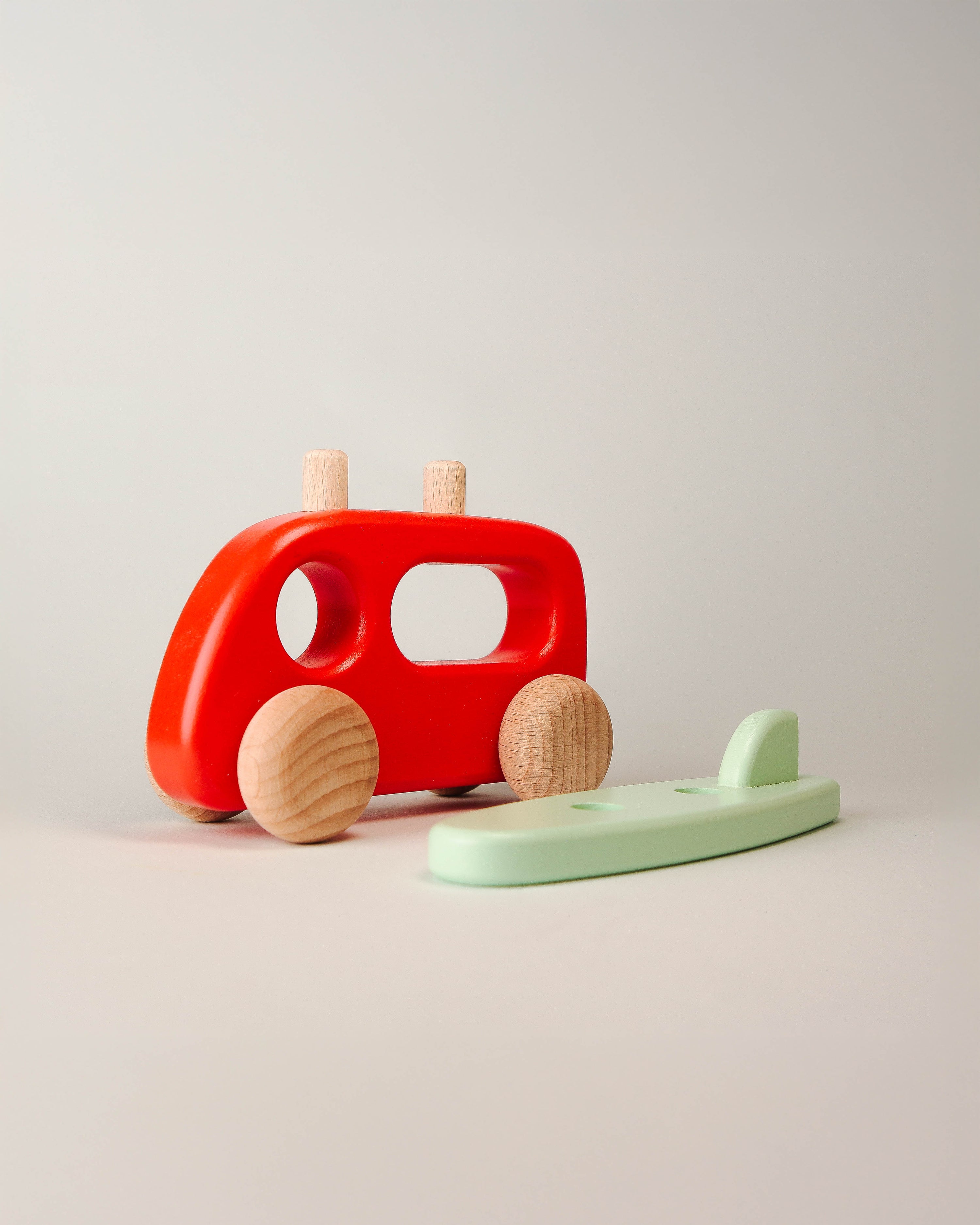 Camper and Surfboard | Wooden Toys image 1