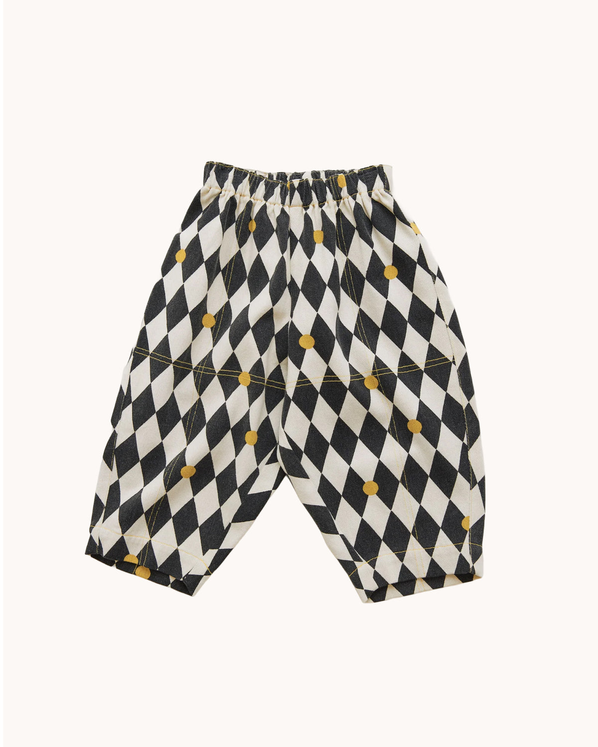 Rex Harlequin Spot Trouser Organic Cotton