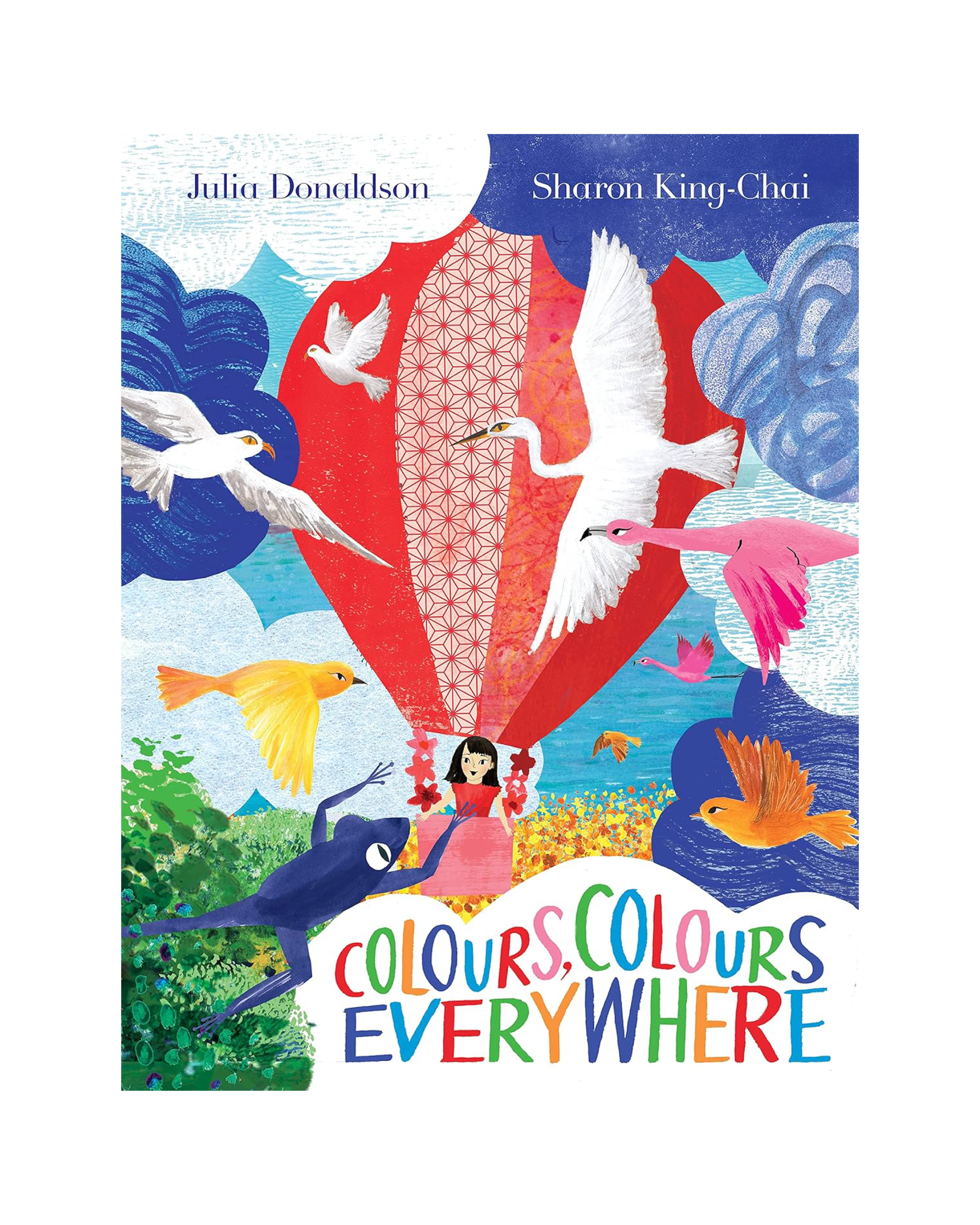 Colours, Colours Everywhere Lift-the-Flap Book