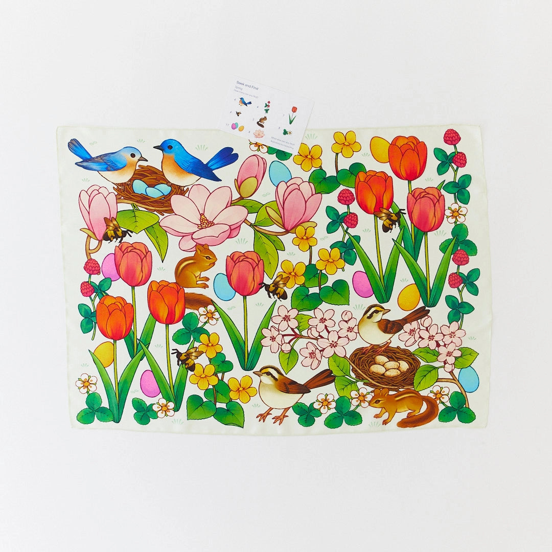 New Spring Seek and Find Playsilk