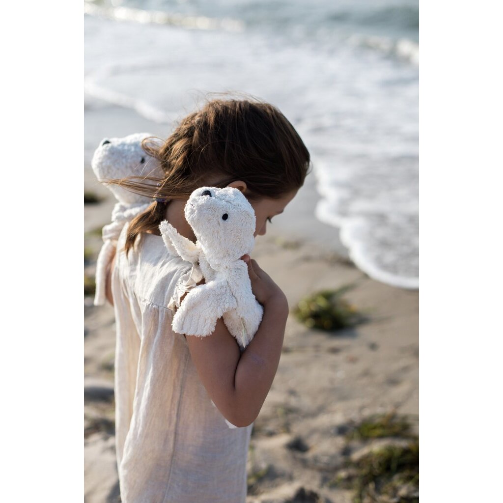 Small Warming Cushion Cuddly Seal Organic Cotton