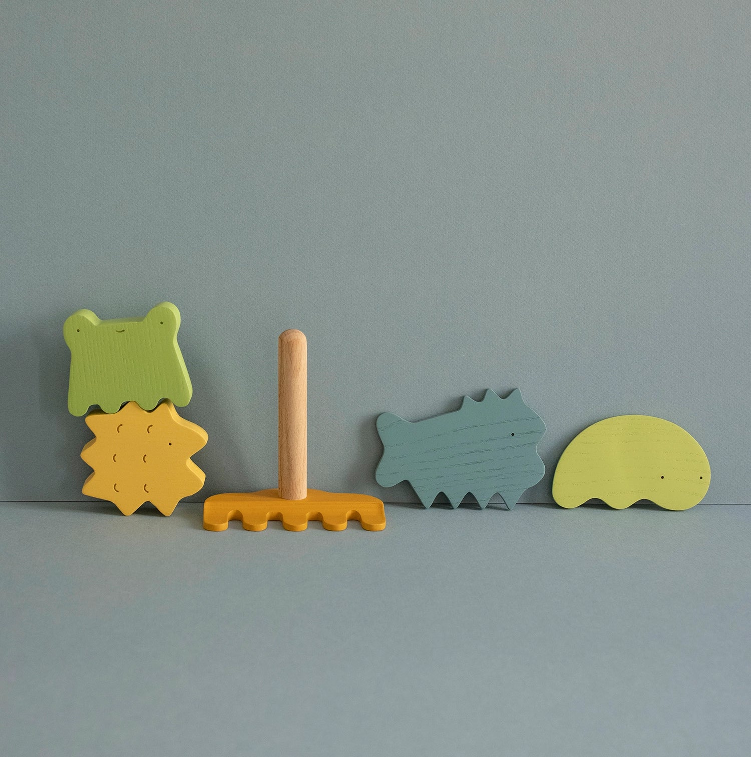 Sensory Wooden Play Set | Cute Monsters image 0