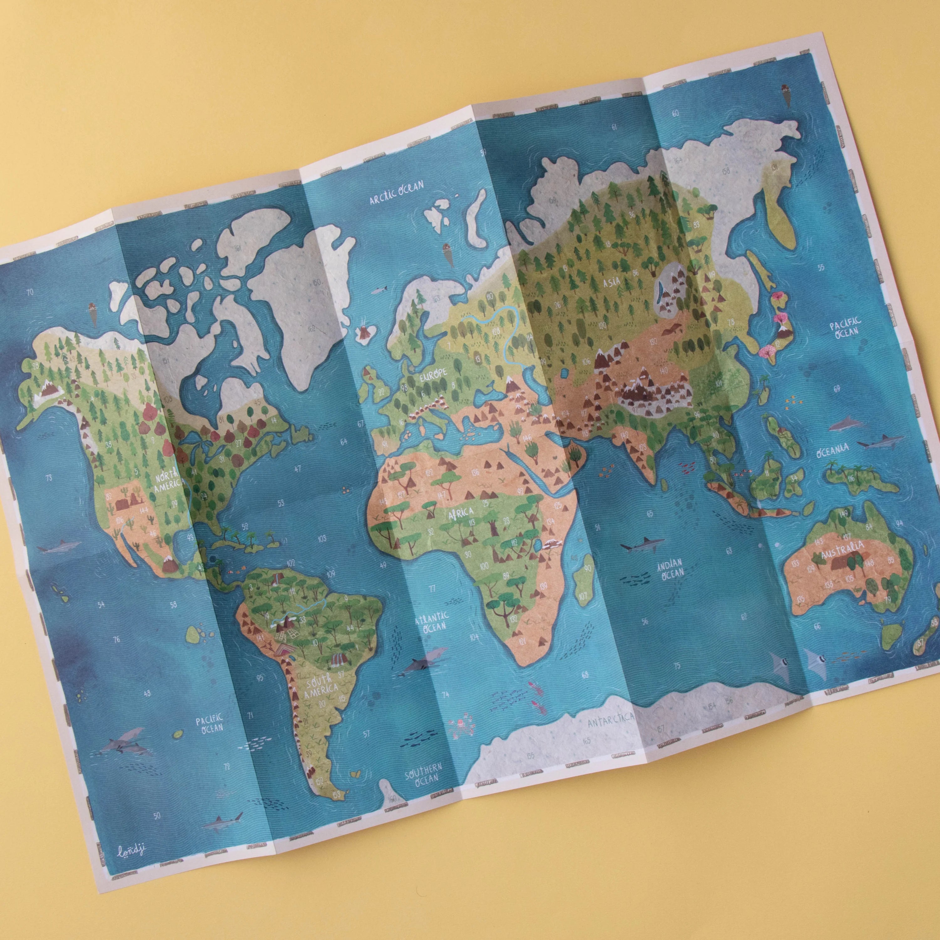 Animal World Poster & Stickers image 2