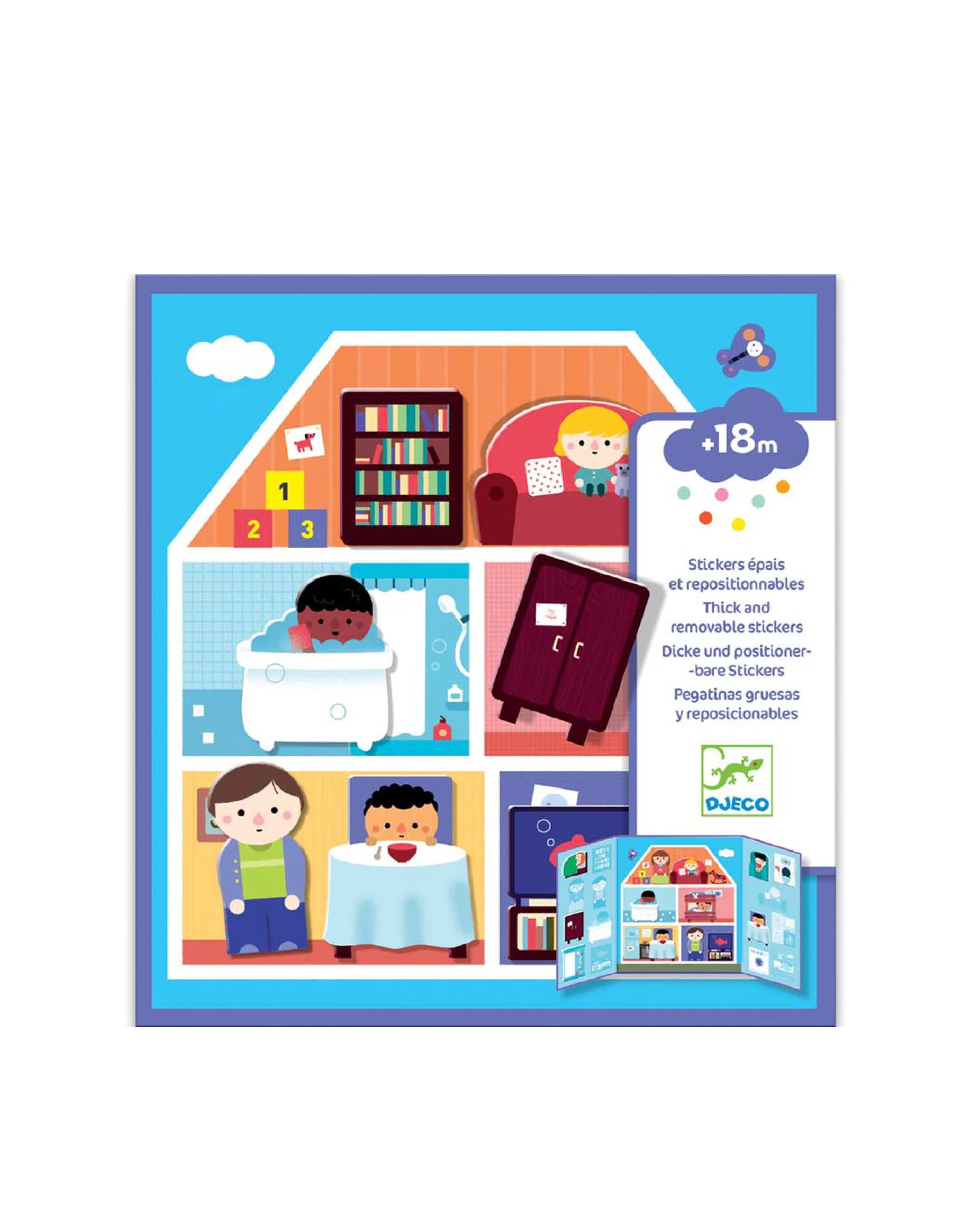 Home Reusable Stickers