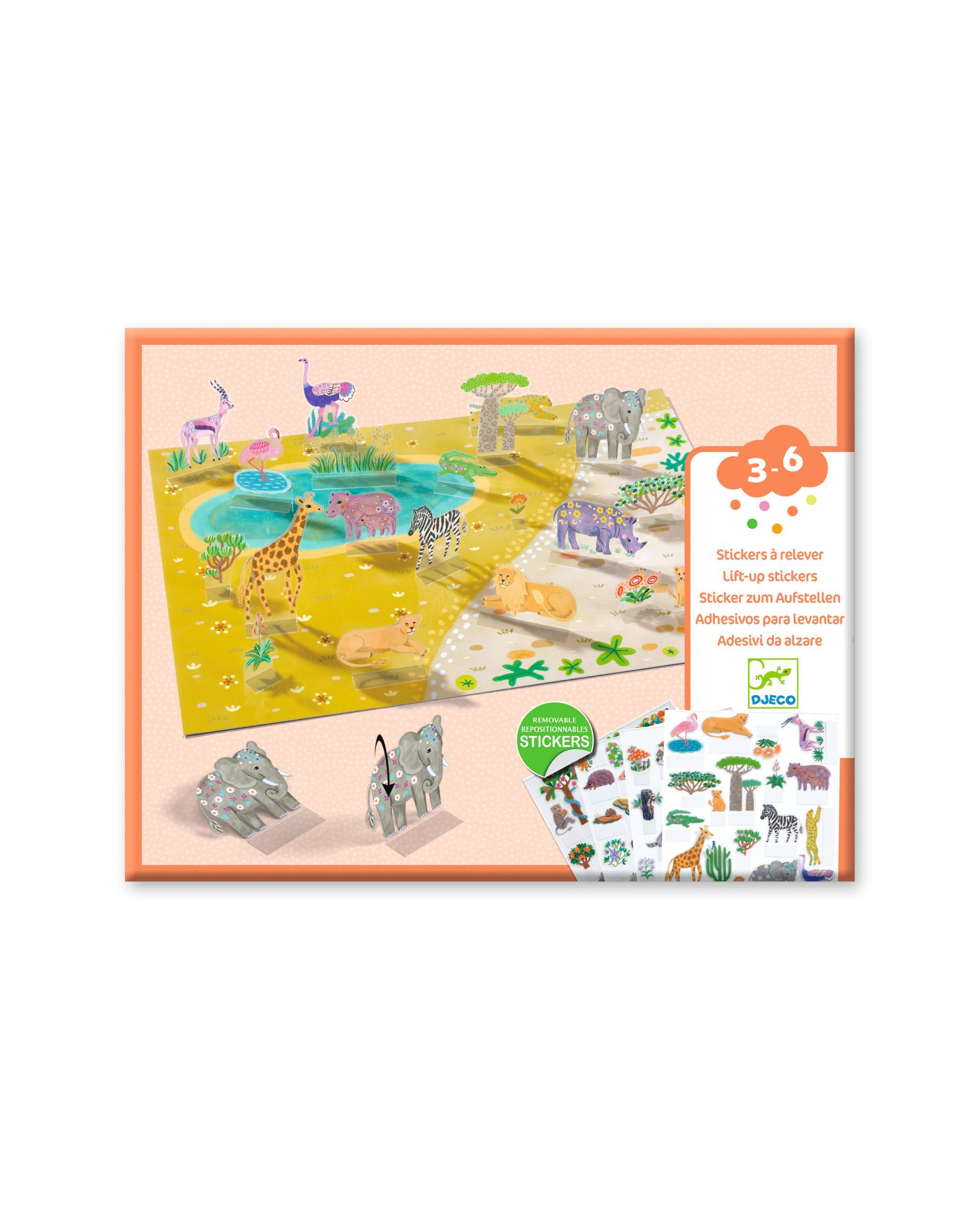 Stickers Lift-up Animal