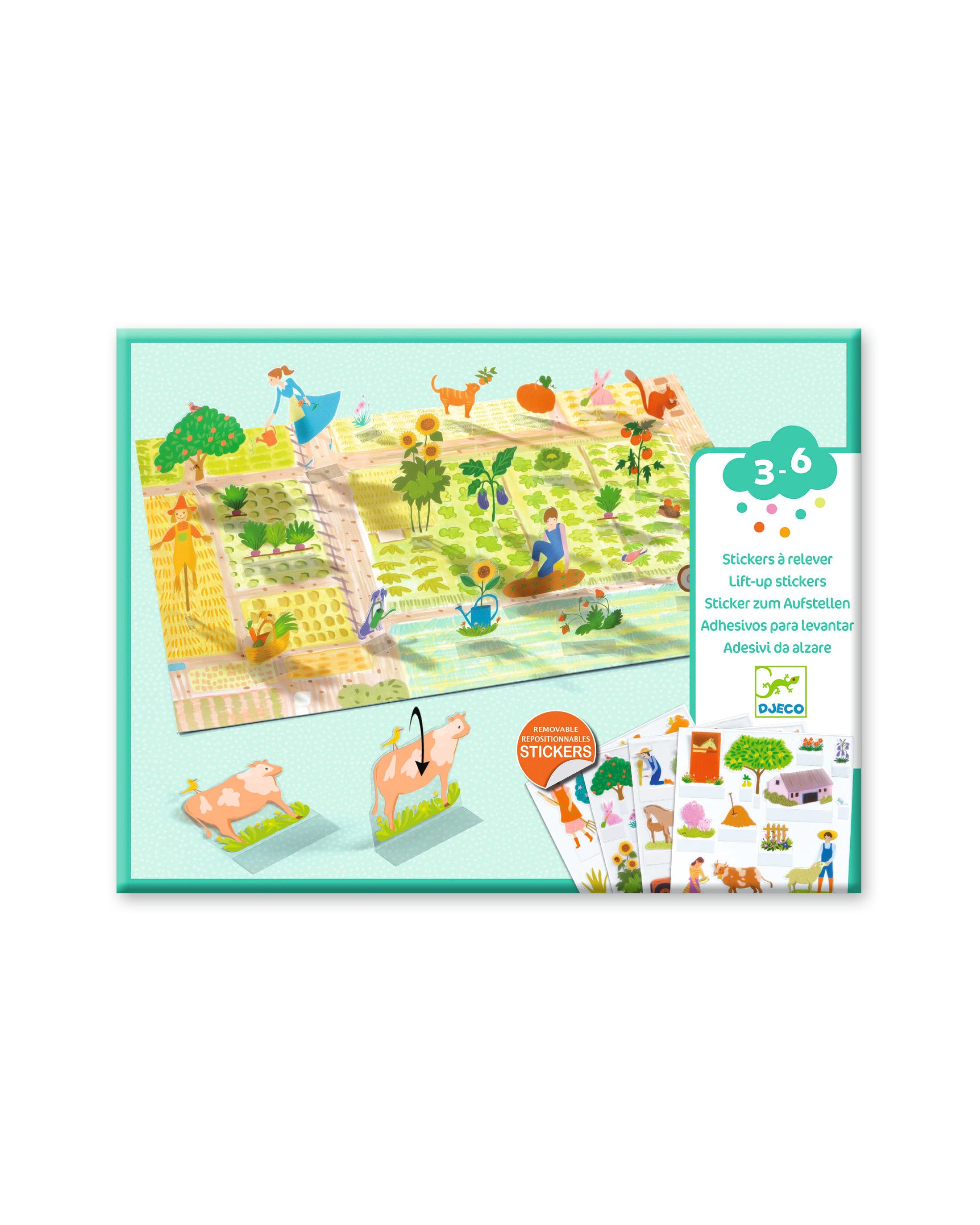 Stickers Lift-up Farm