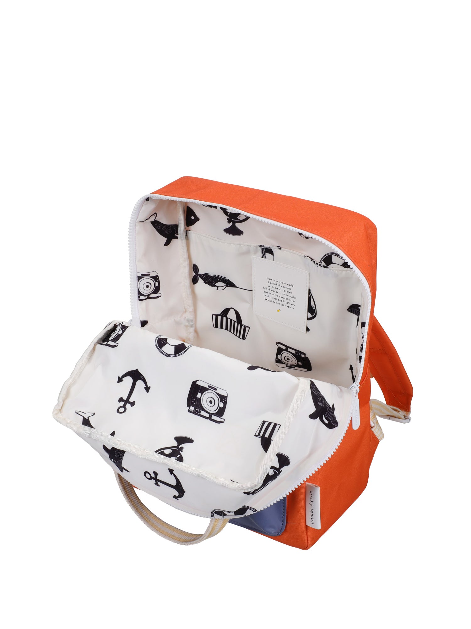 Backpack Medium Envelope (Lifebuoy Orange) | Wonders of the Deep image 4