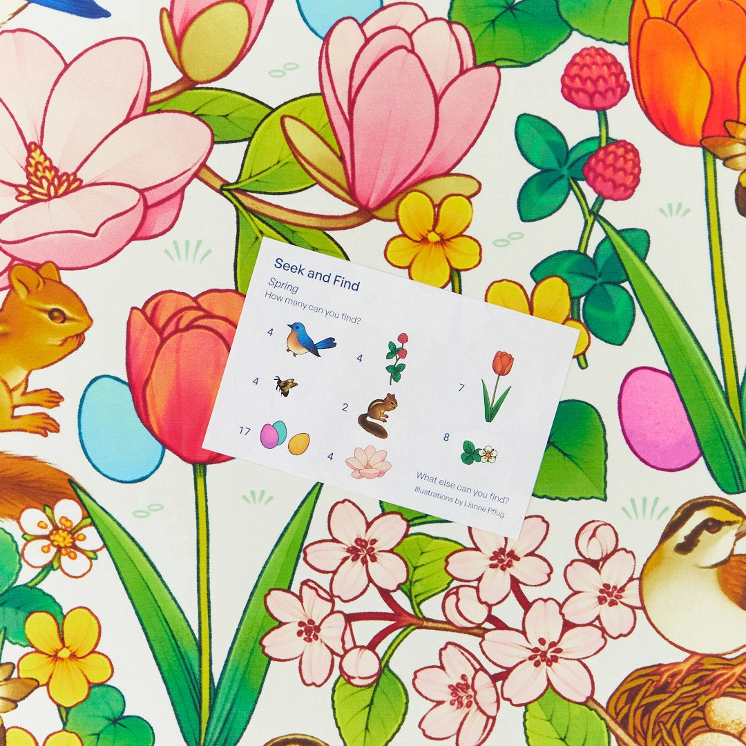 New Spring Seek and Find Playsilk
