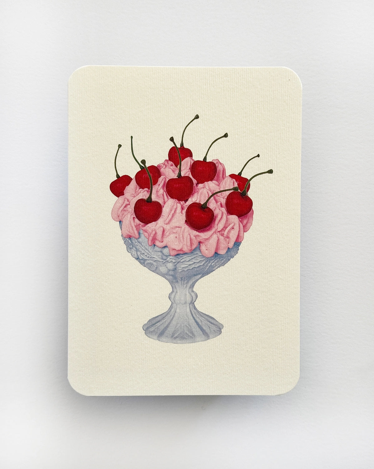 Strawberry Chantilly Cream Greeting Card image 0
