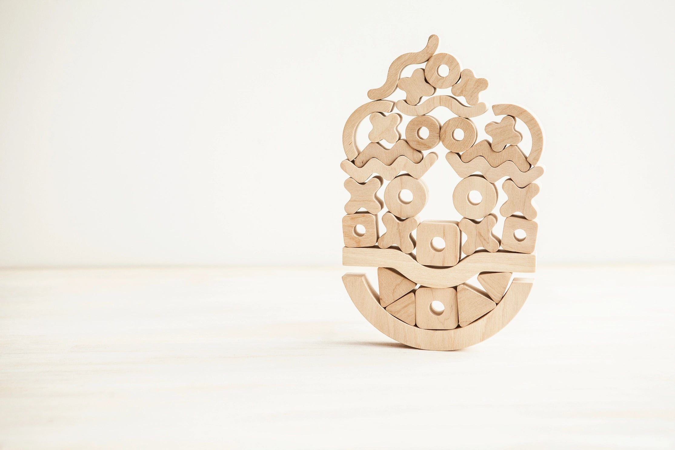 Stacking Balancing Wooden Game | Natural image 2