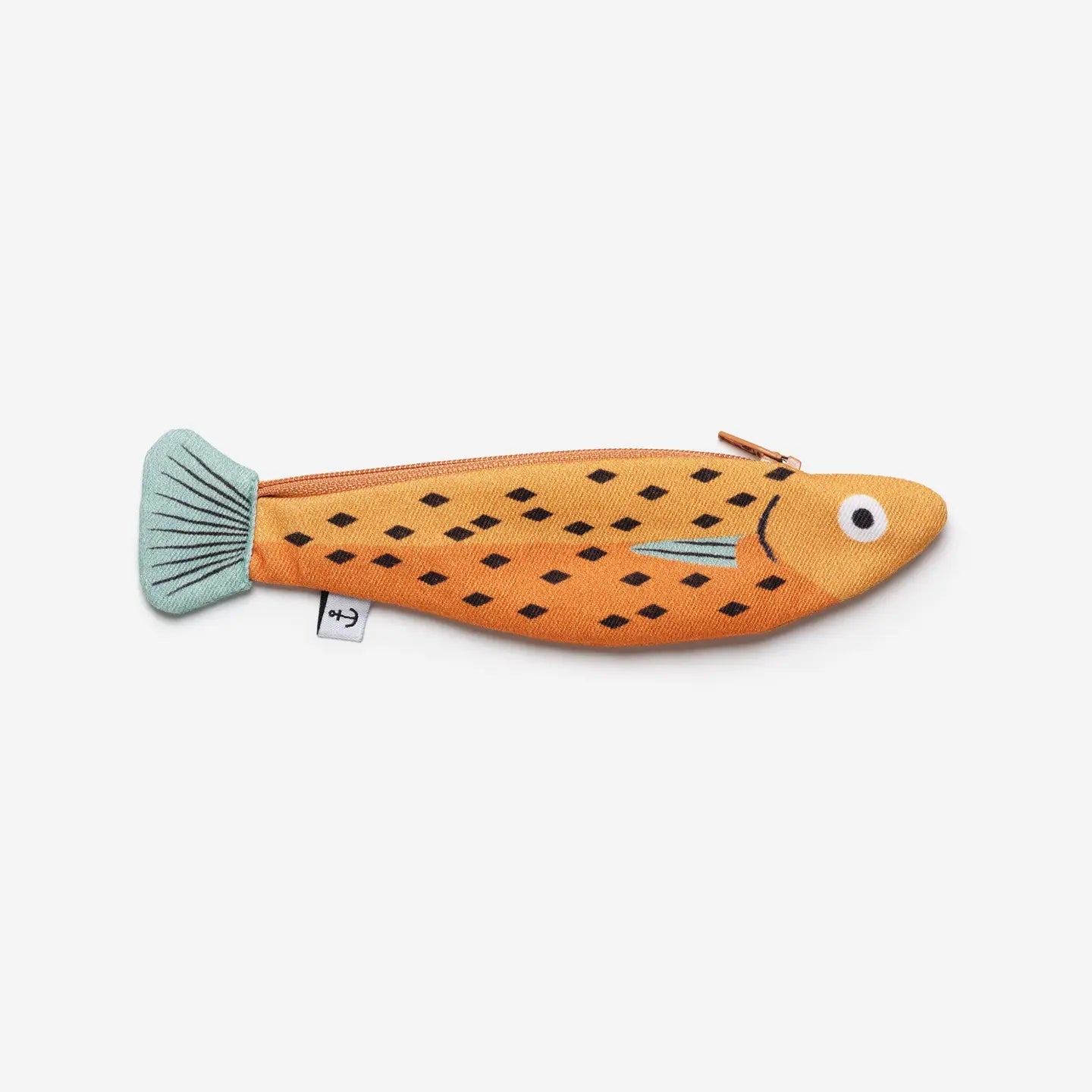 Small Whiting Orange Fish Pouch image 0