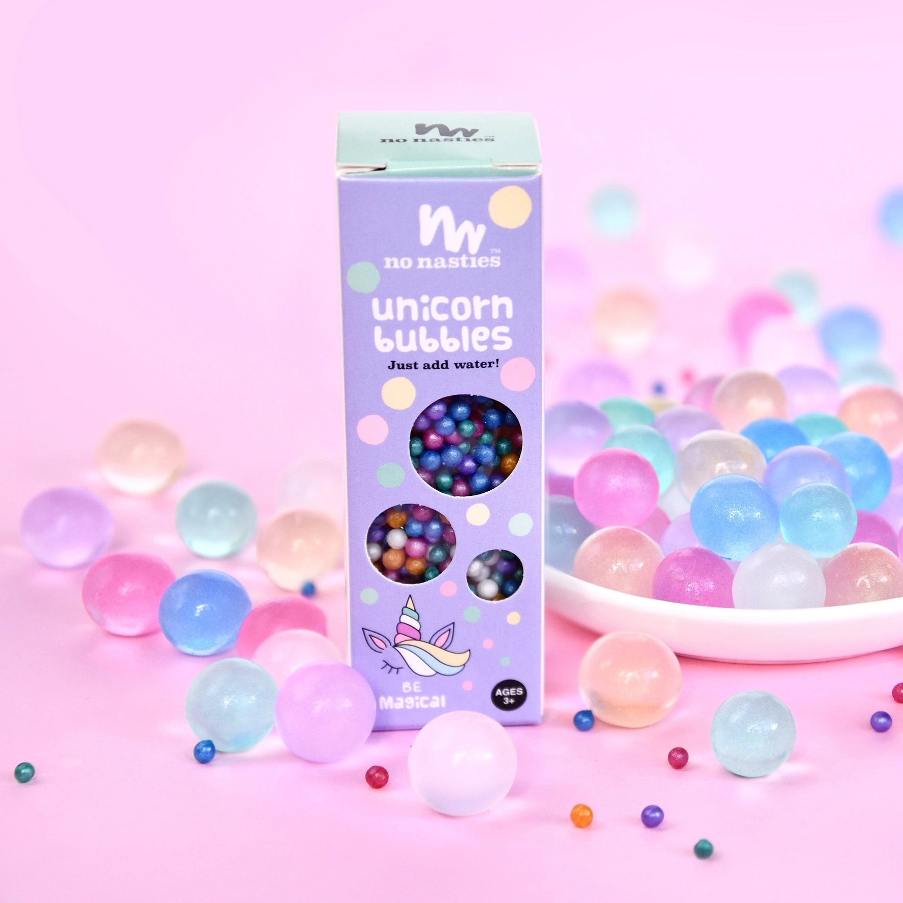 Unicorn Bubbles Biodegradable Waterbeads