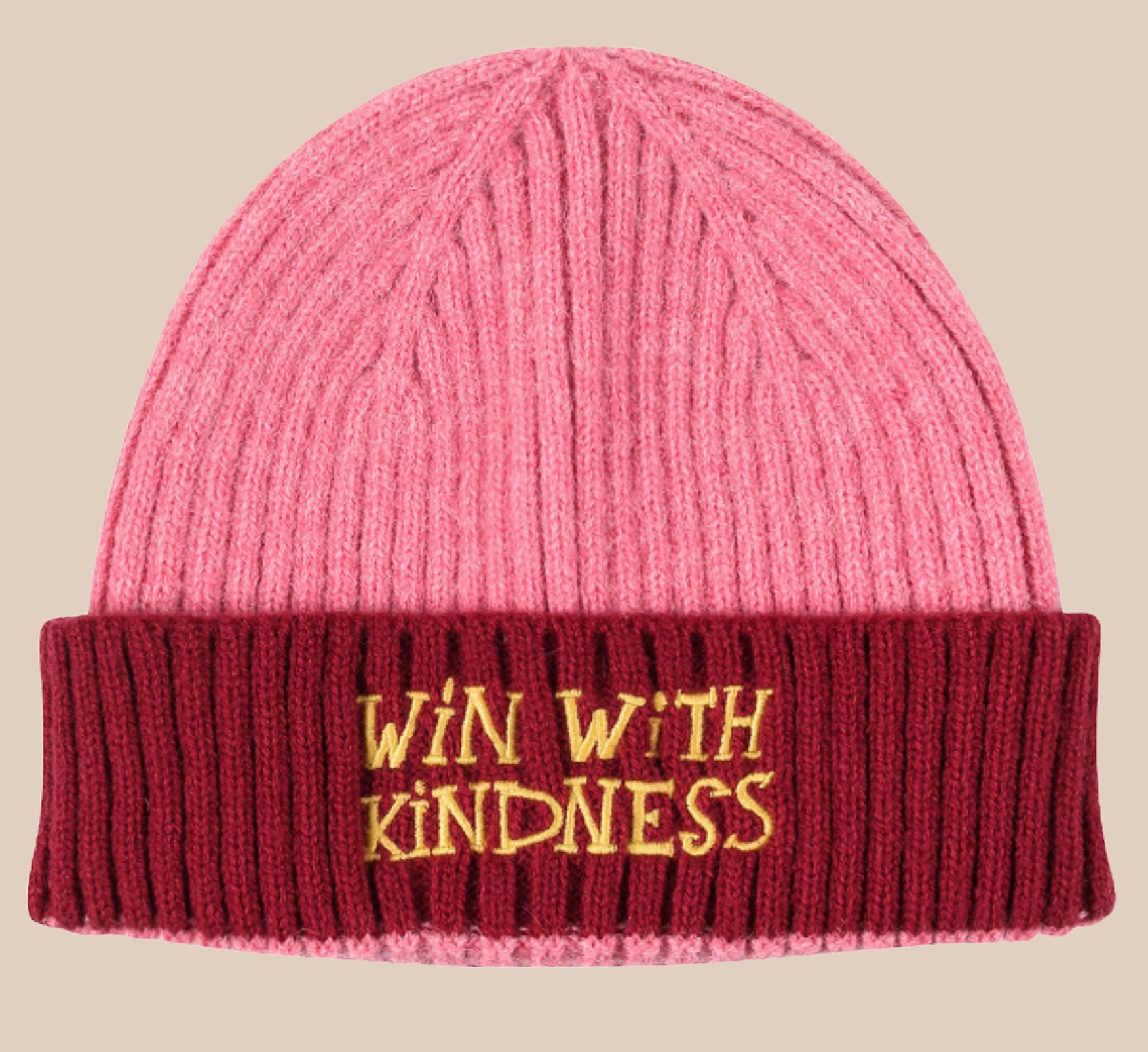 Kindness Beanie Pink image 0