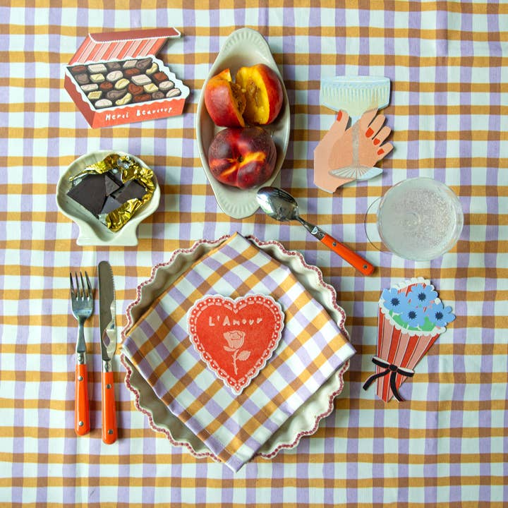 Flower Bouquet Die Cut Card