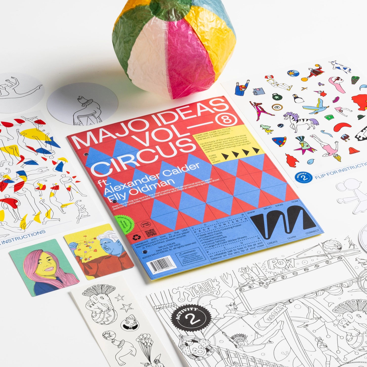 Circus Sticker Based Art Pack Vol ⑧ image 0