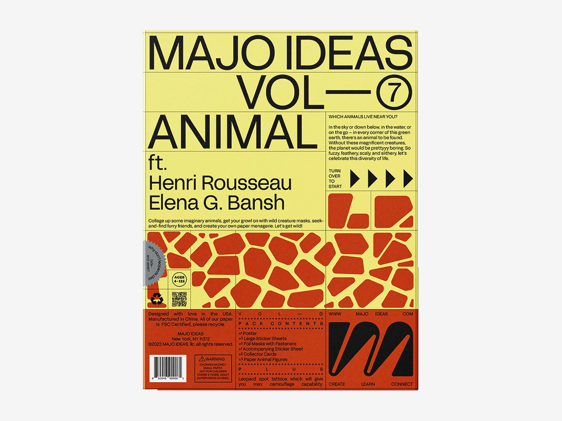 Animal Sticker Based Art Pack Vol ⑦