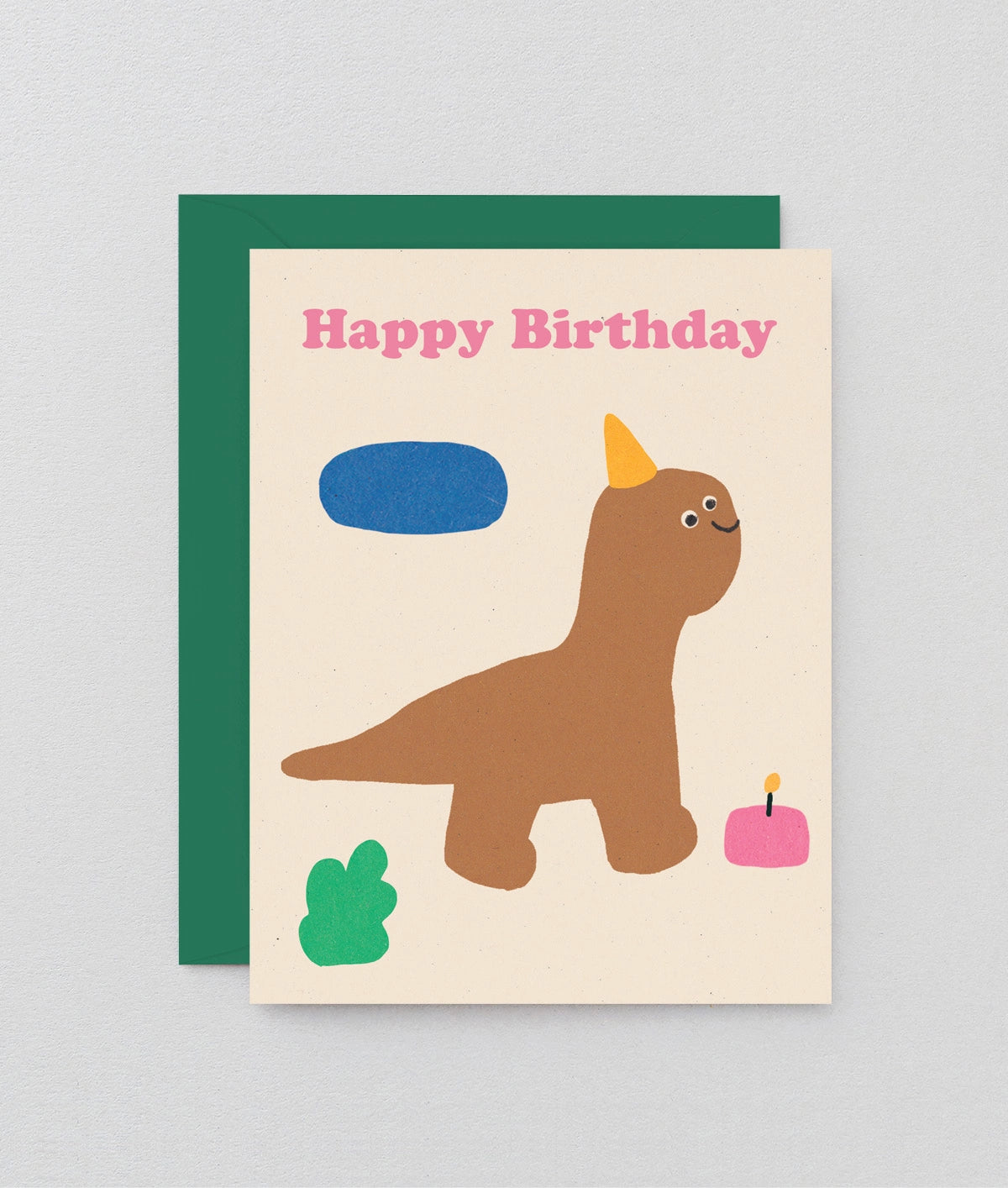 Happy Birthday Dino Kids Birthday Card image 1