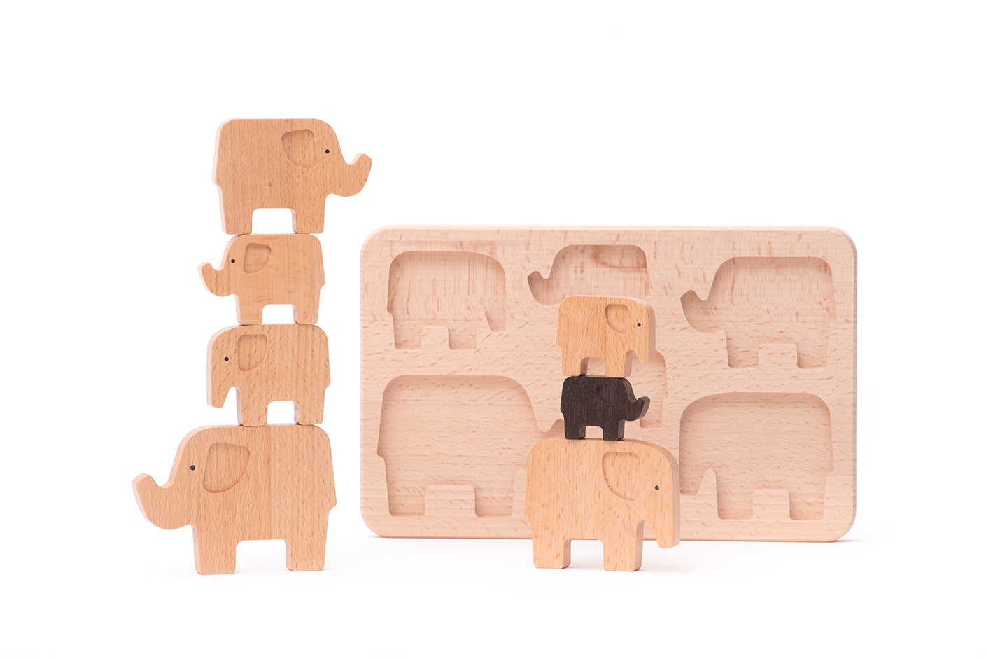 Elephant Wooden Sorter