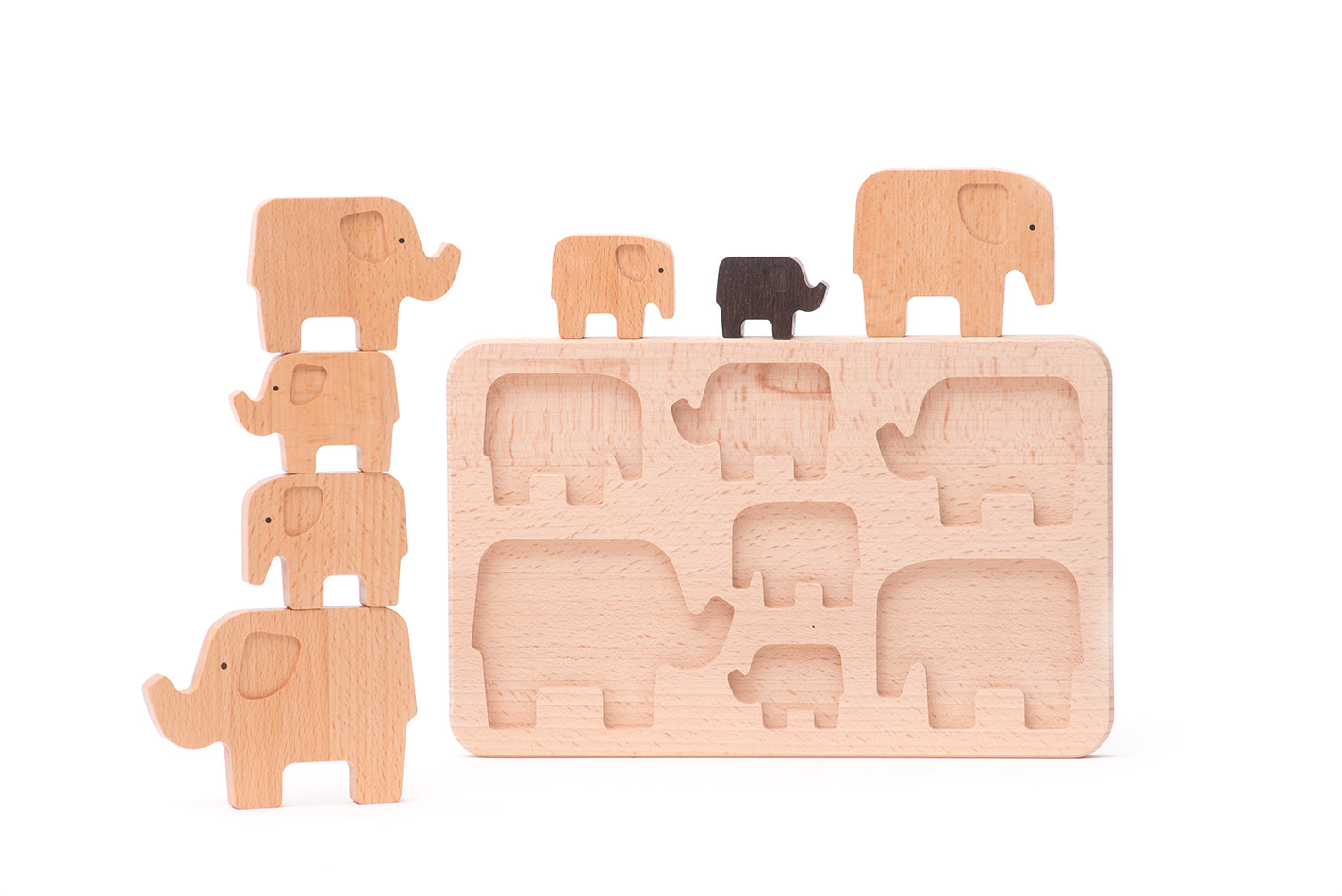 Elephant Wooden Sorter