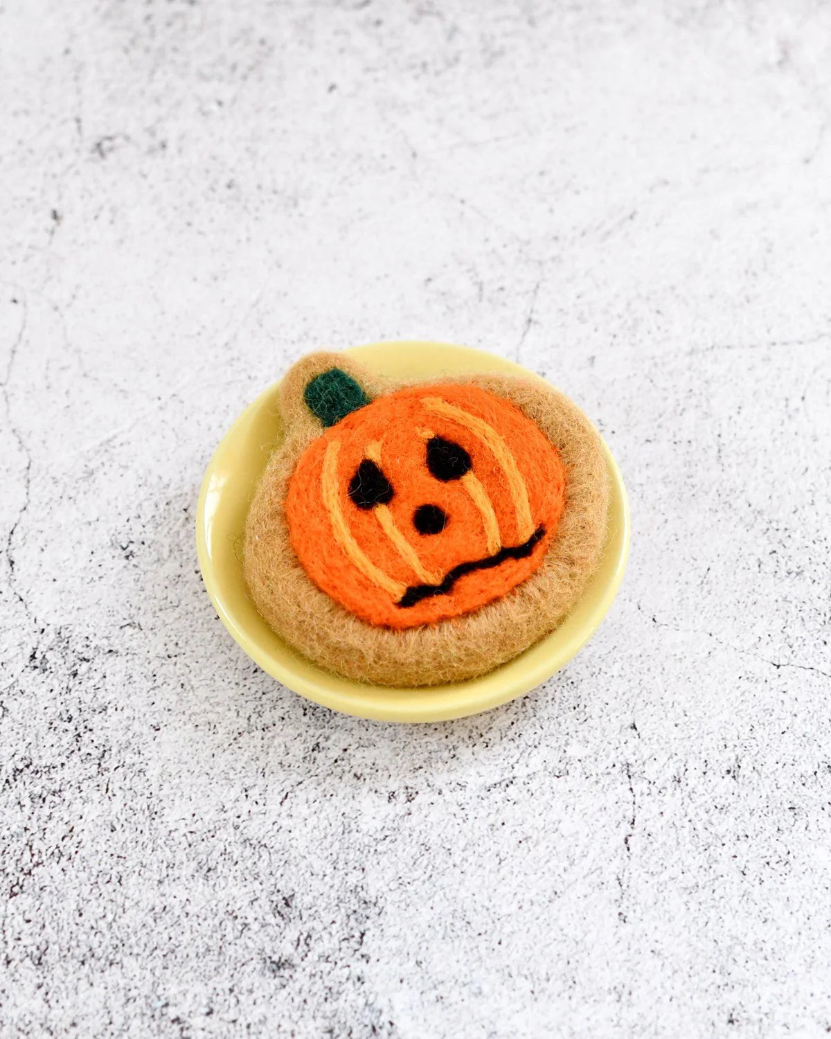 Felt Frazzled Pumpkin Cookie image 0
