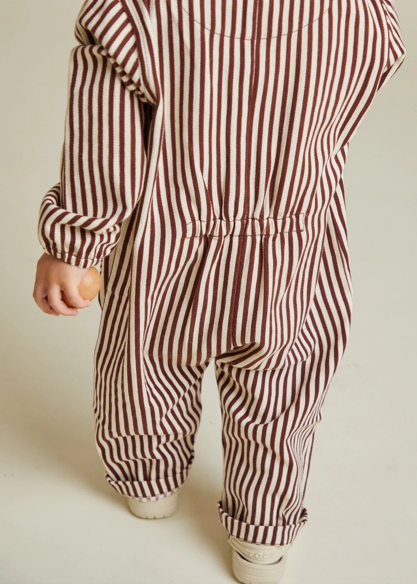 Syd Maroon Stripe Boilersuit image 3