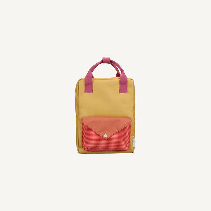 Sticky Lemon Recycled Medium Envelope Backpack Apple Grub