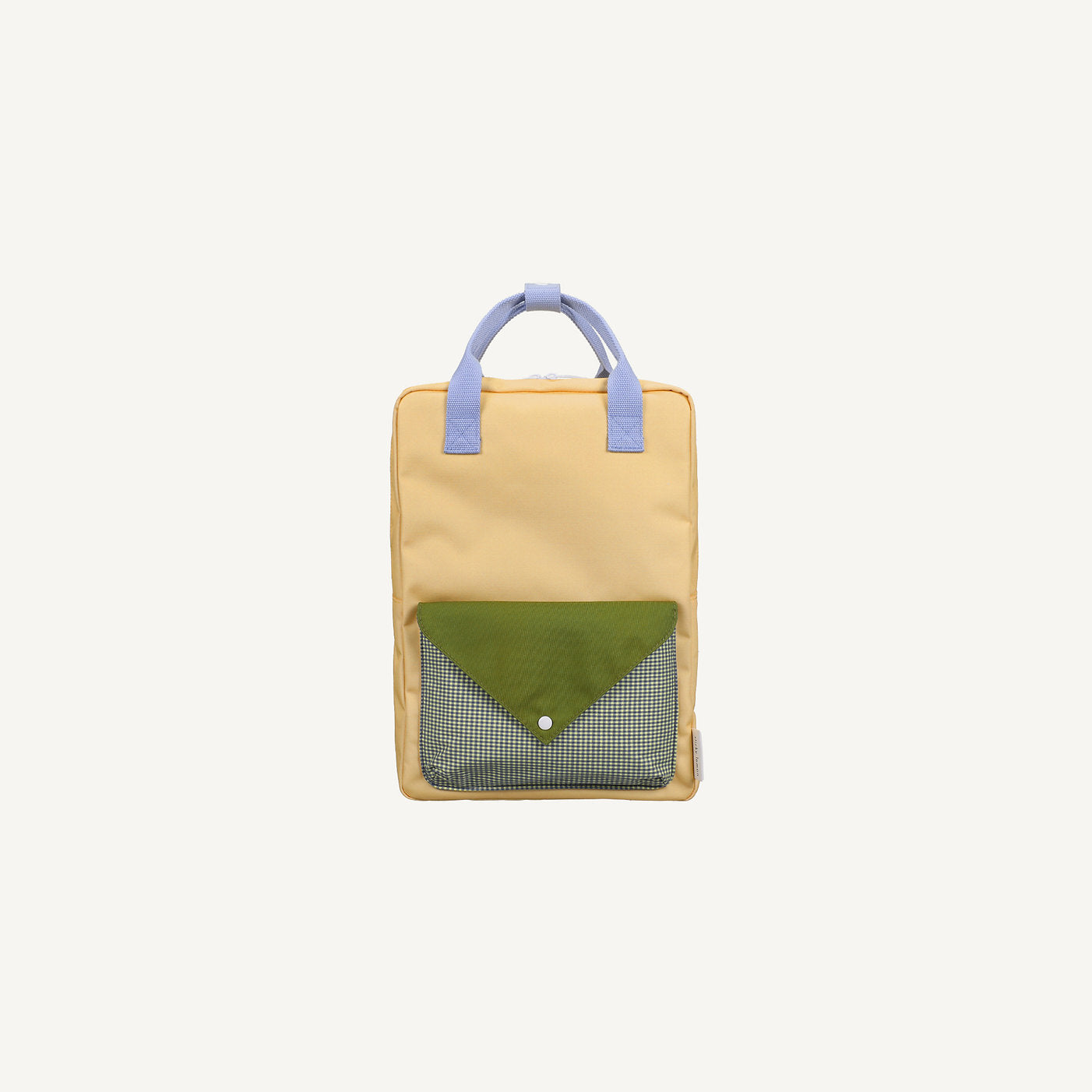Sticky Lemon Recycled Large Envelope Backpack Twiggy Beige