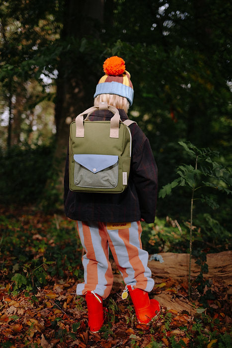Sticky Lemon Recycled Small Envelope Backpack Tickling grass