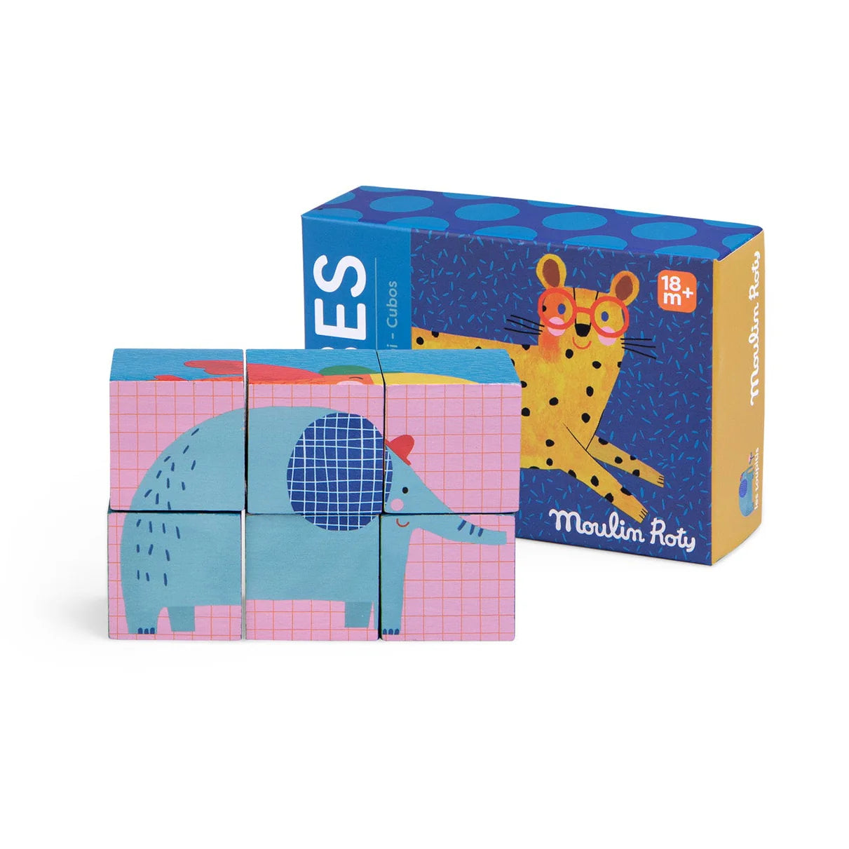 Les Toupitis 6 Wood Cube Puzzle image 3