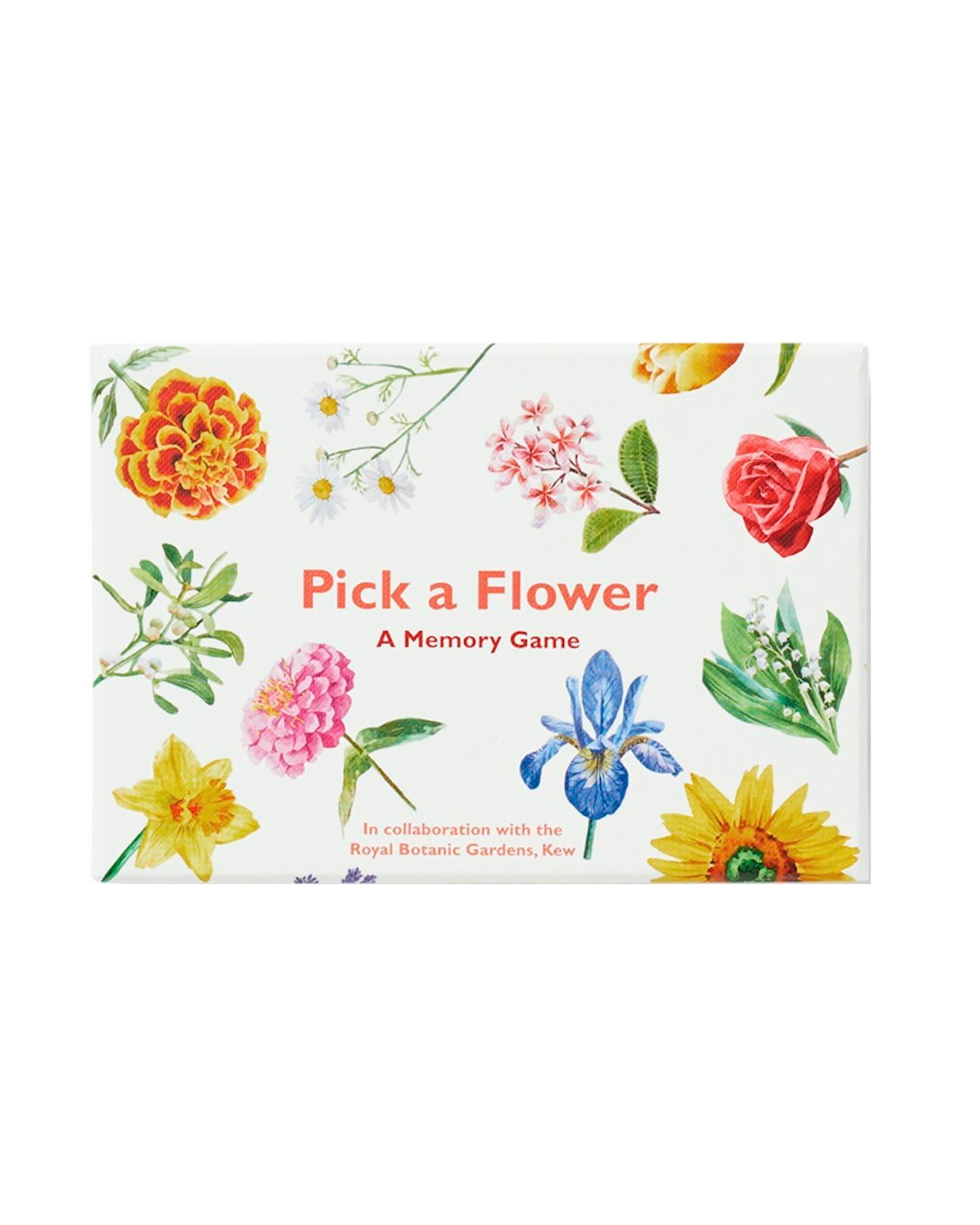 Pick a Flower Match Memory Game