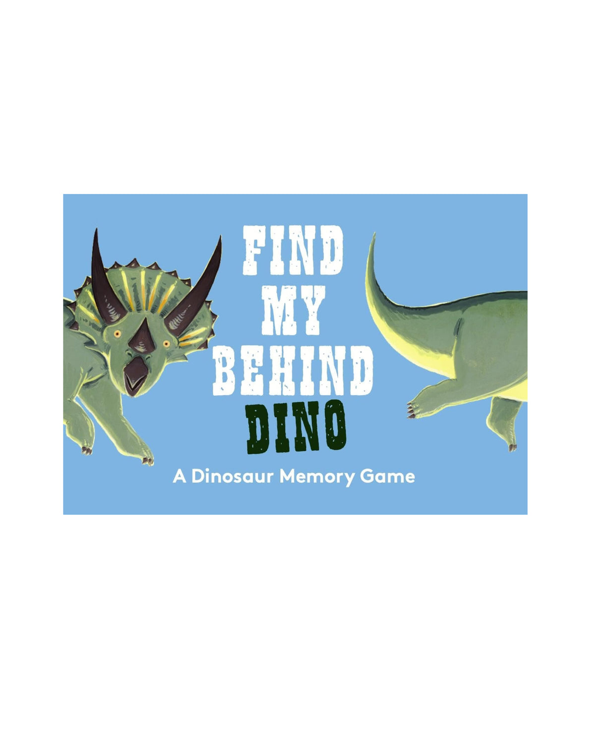 Find My Behind Dino A Match Memory Game