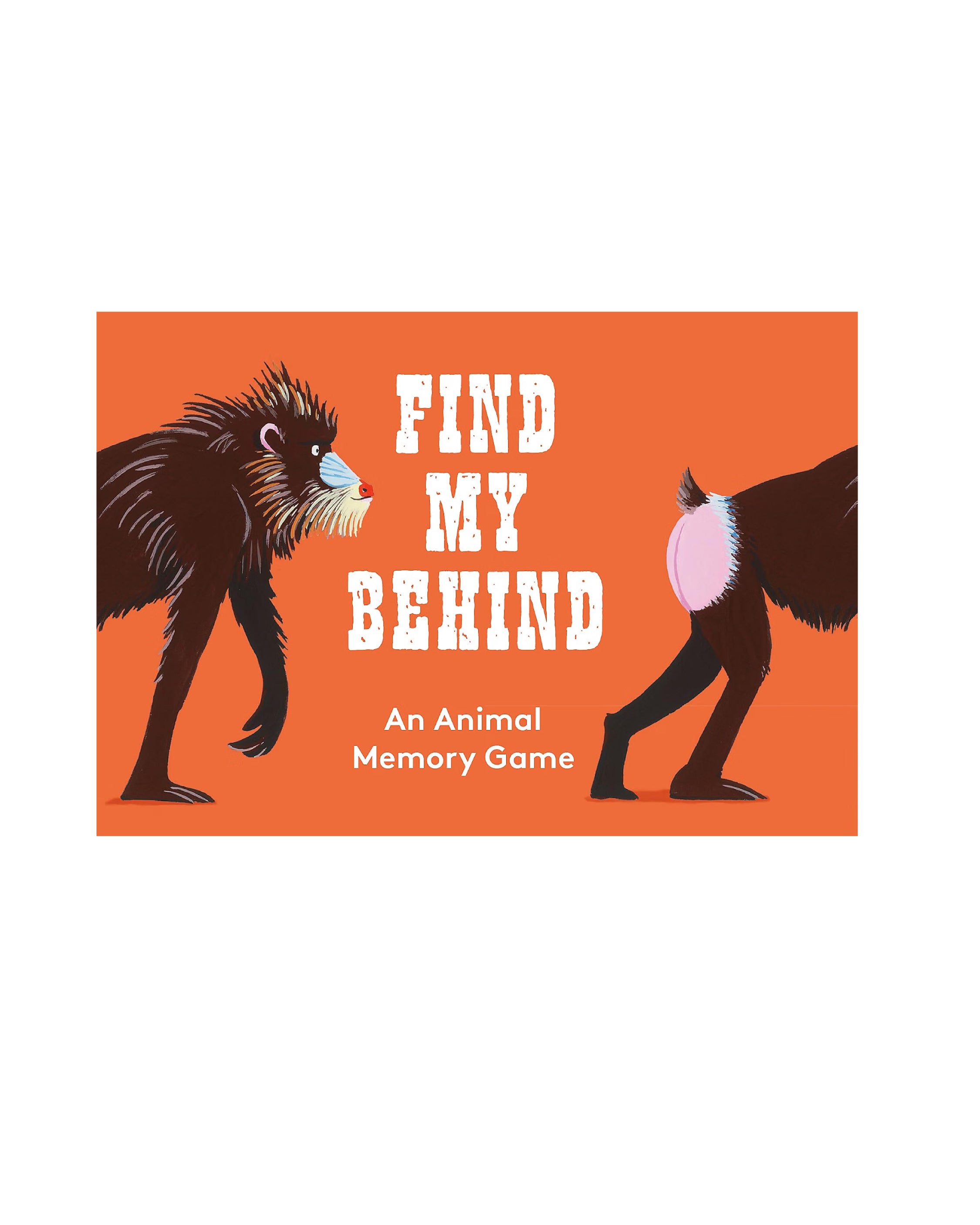 Find My Behind An Animal Match Memory Game