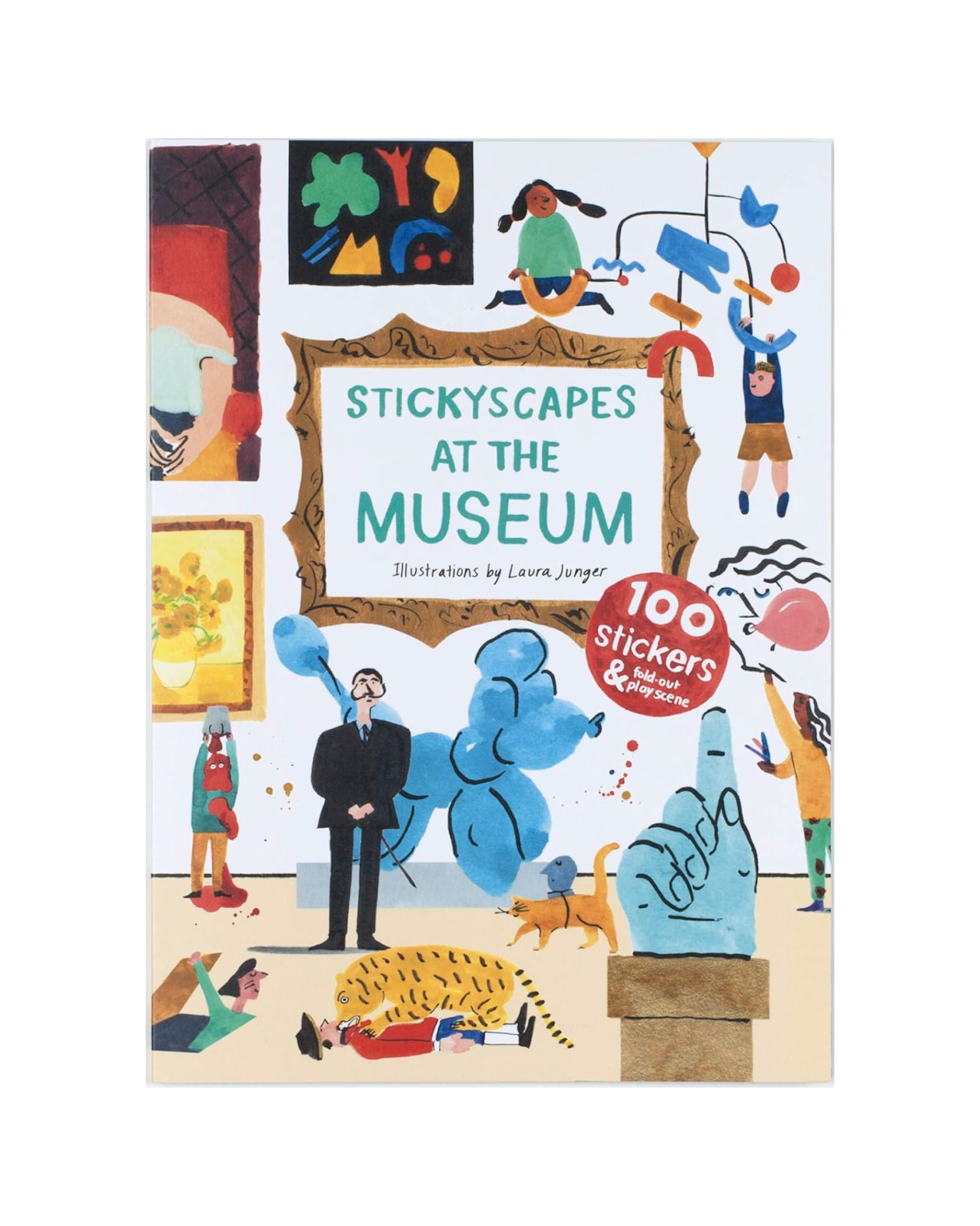 Stickyscapes at the Museum Sticker Book