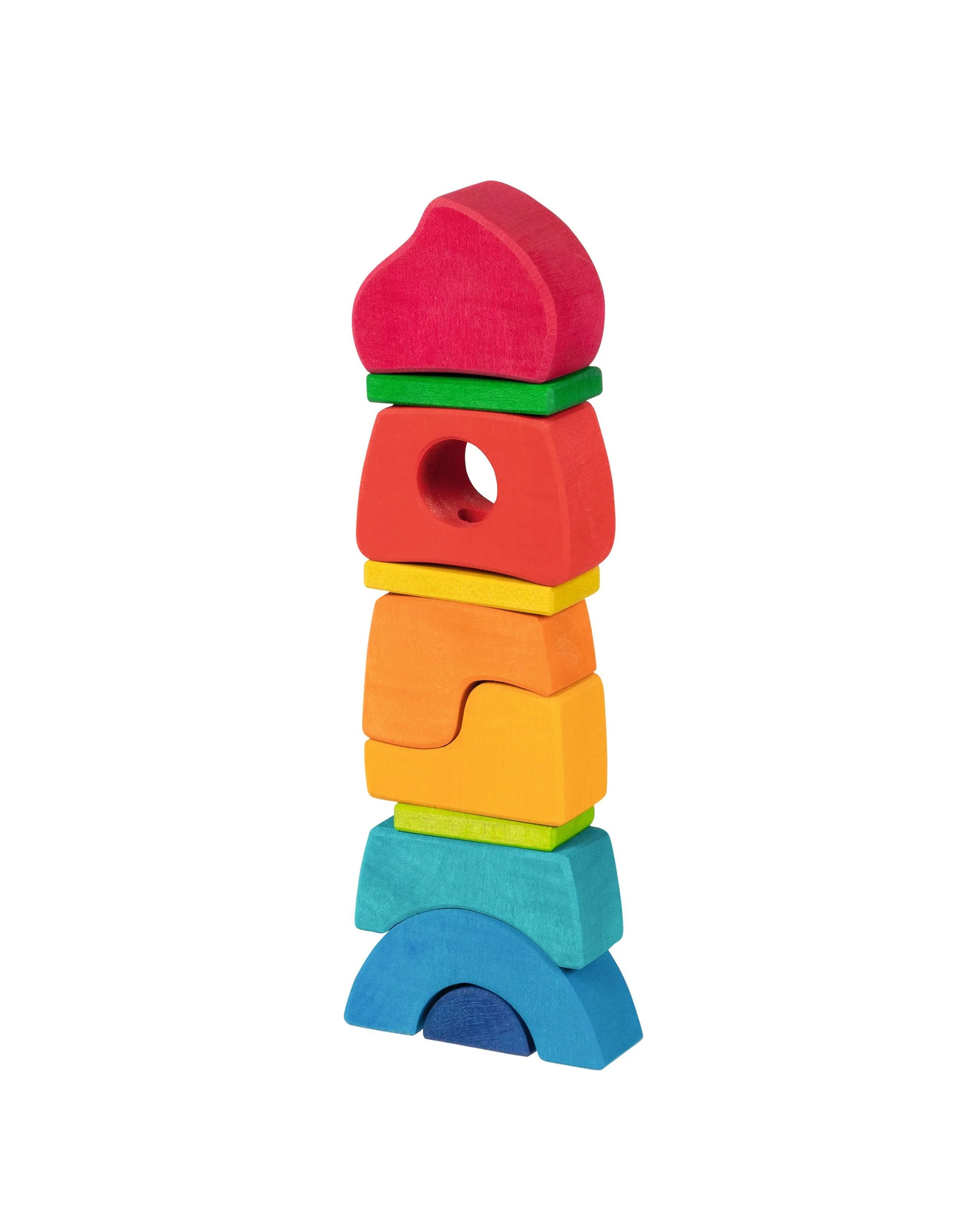 Wooden Stacking Castle