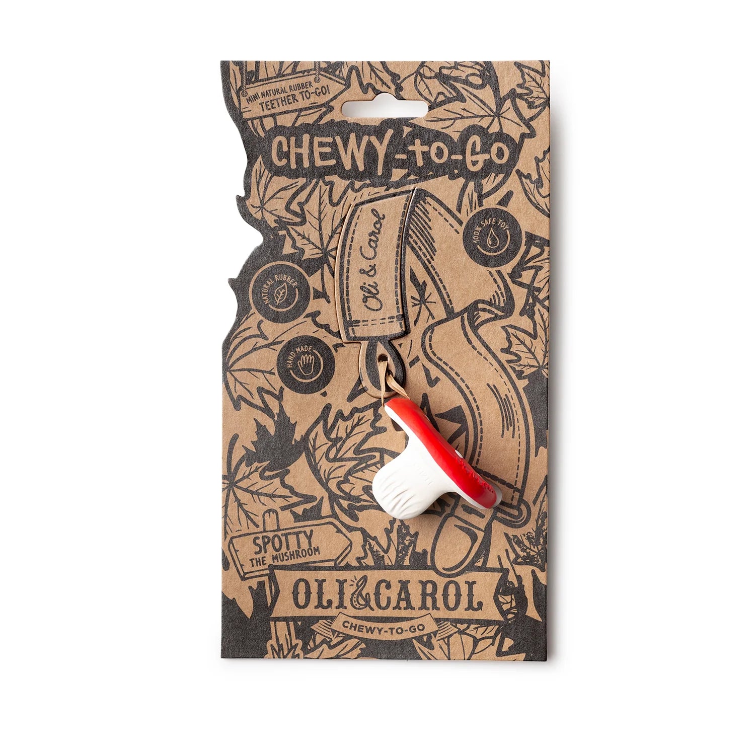 Mushroom Mini Baby Teether