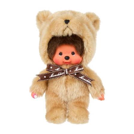 Monchhichi Bear Costume Plush (pre-order, stock in the first week of Aug)